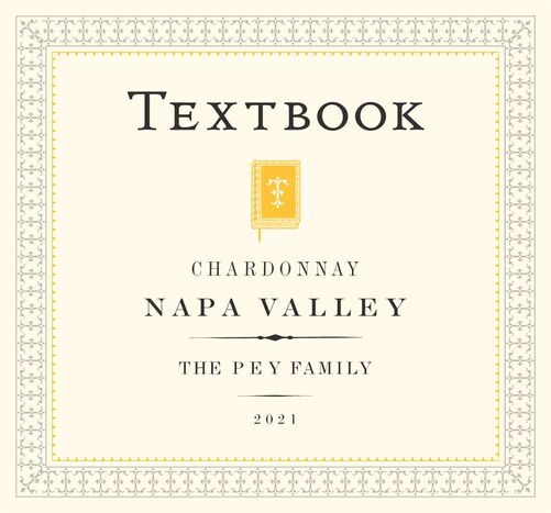 TEXTBOOK Chardonnay front label